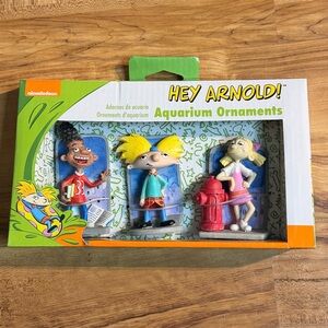 Nickelodeon Hey Arnold! Colorful Aquarium Ornaments